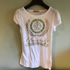 Juicy couture tee shirt size p like Xs.
